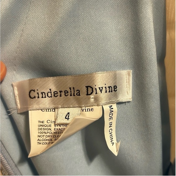 Sherri Hill Cinderella Blue Prom Dress (Size 4) - Picture 5 of 5